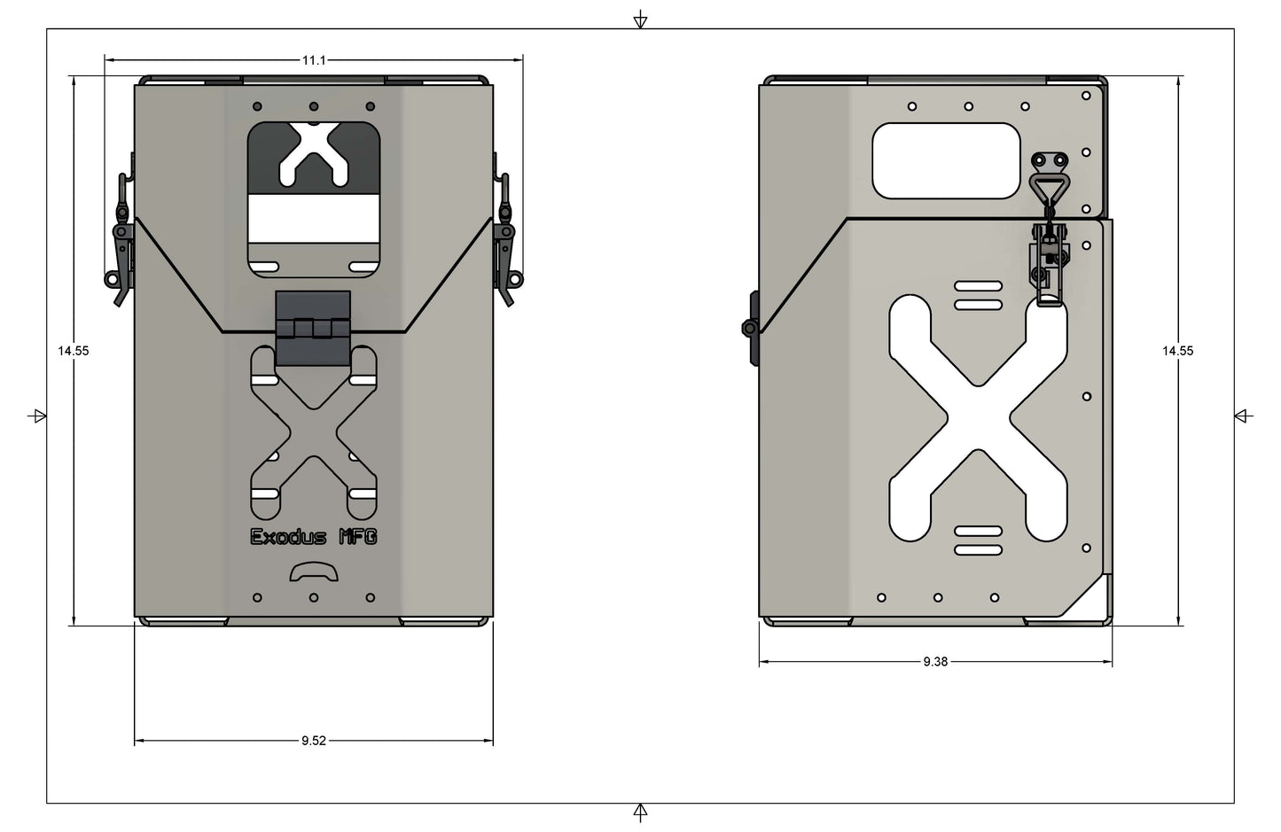 5LB. (1 Gal.) Propane Tank Holder - Deluxe Version