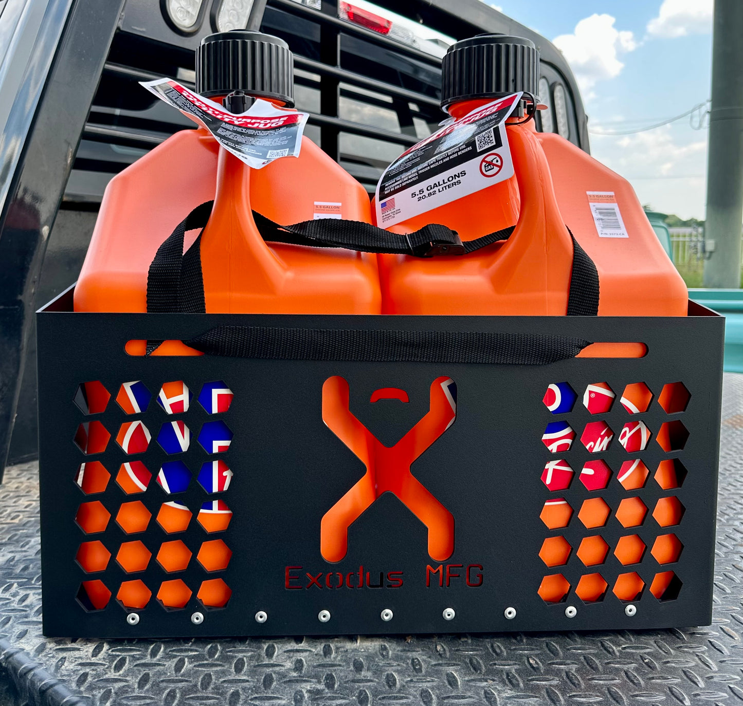 VP (Style) Dual Fuel Jug Holder - Standard