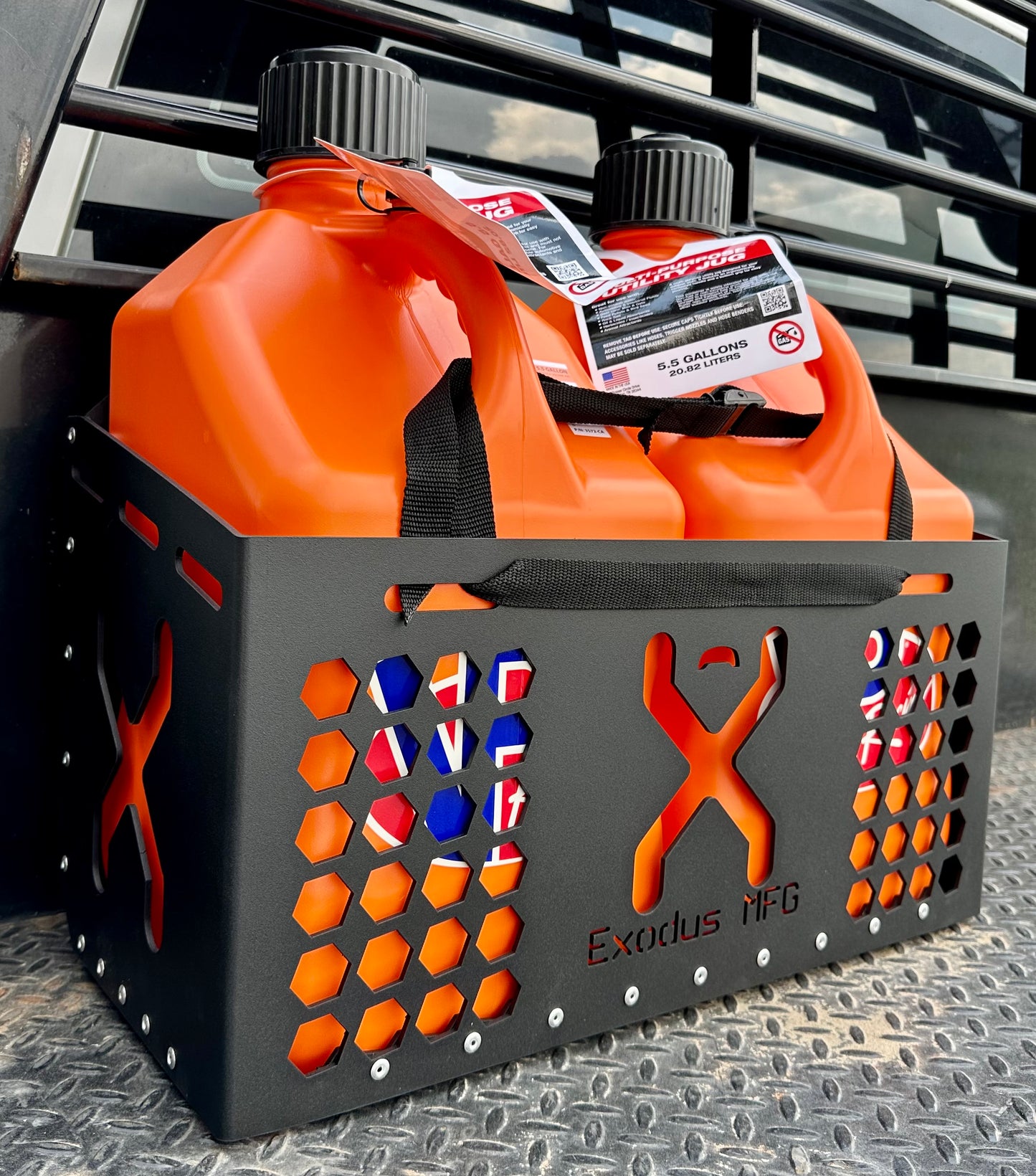 VP (Style) Dual Fuel Jug Holder - Standard