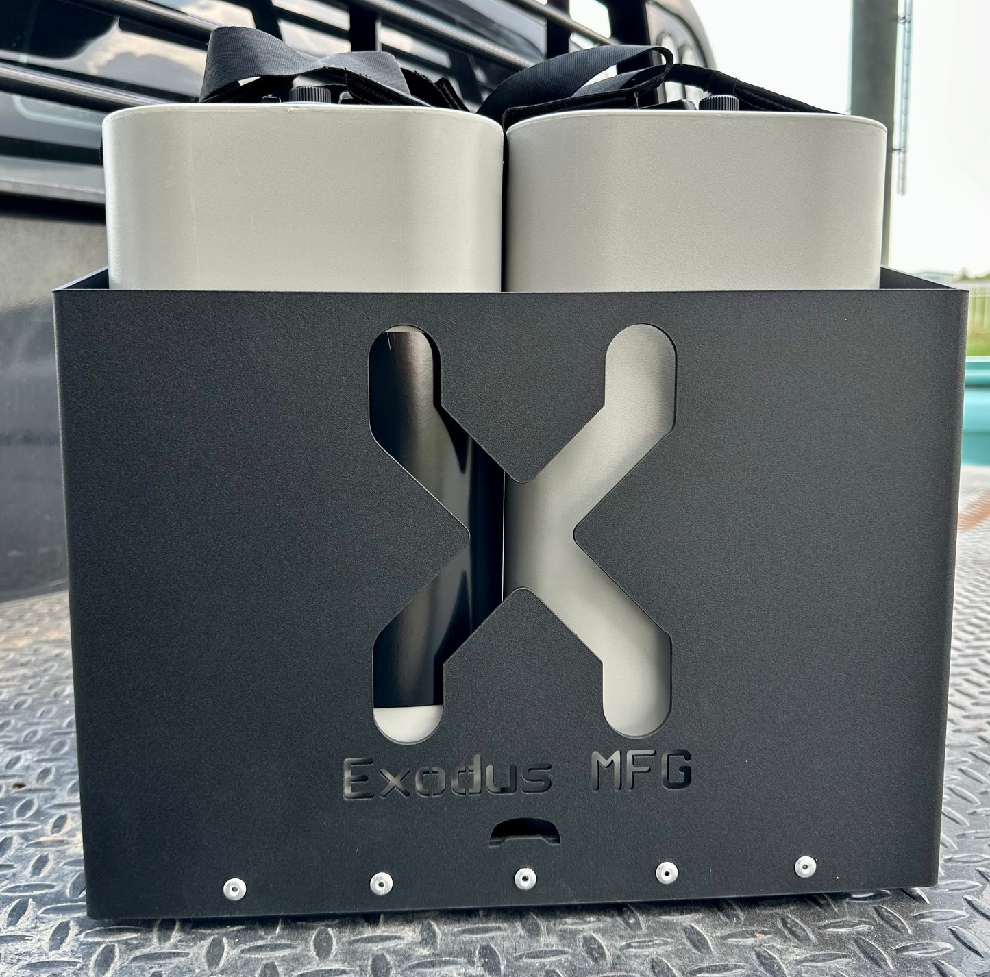 Dometic GO Dual Water Jug Holder - Upright - Standard Version