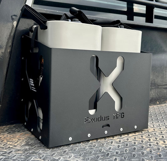 Dometic GO Dual Water Jug Holder - Upright - Standard Version