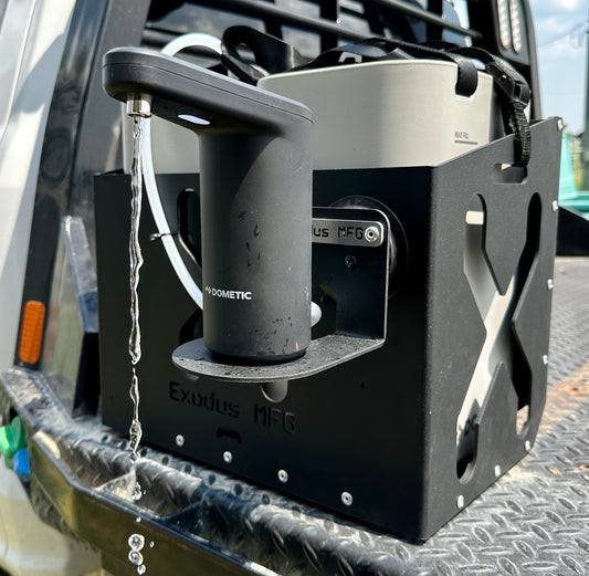 Dometic GO Faucet - 90 Degree Suction Cup Mount