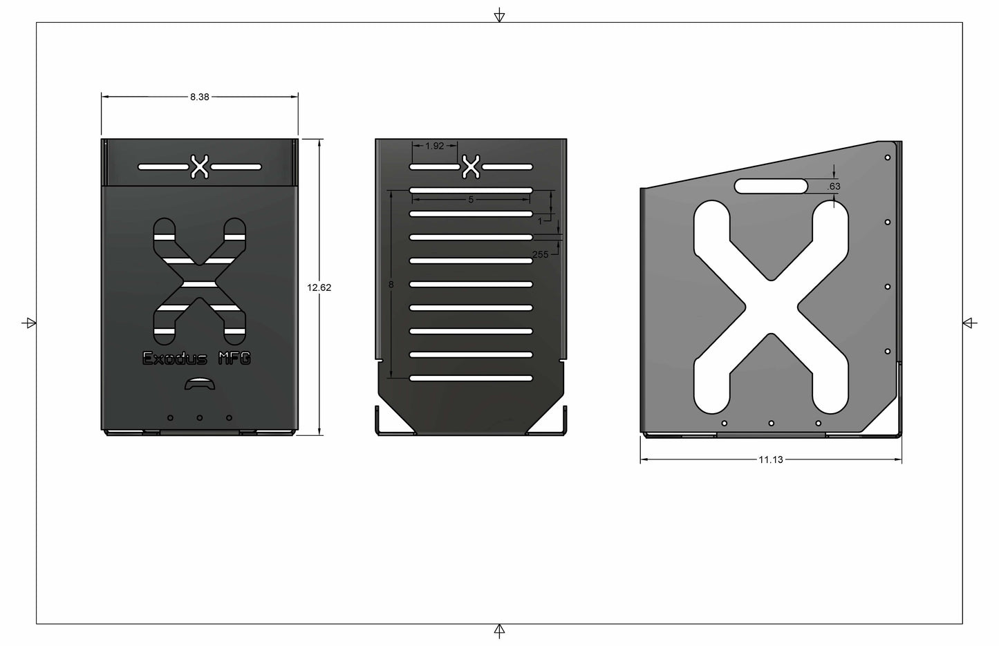 Dometic GO Single Water Jug Holder - Upright - Standard Version
