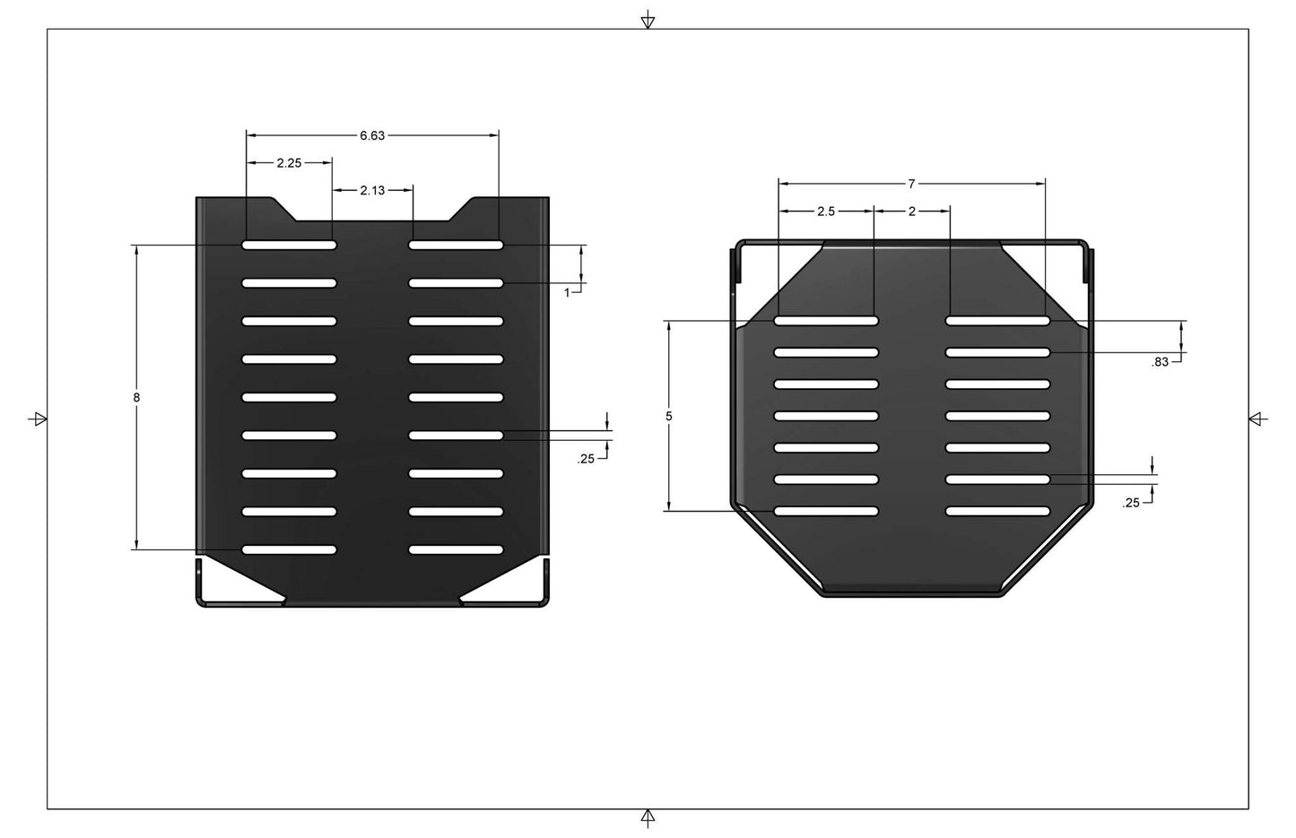 5LB. (1 Gal) Propane Tank Holder - Standard Version